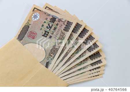 1万円札 収入・支出イメージ 1万円札 収入・支出イメージ 40764566