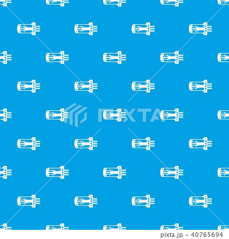 Door lock in section pattern vector seamless blue 40765694