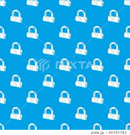 Big padlock pattern vector seamless blue Big padlock pattern vector seamless blue 40765763
