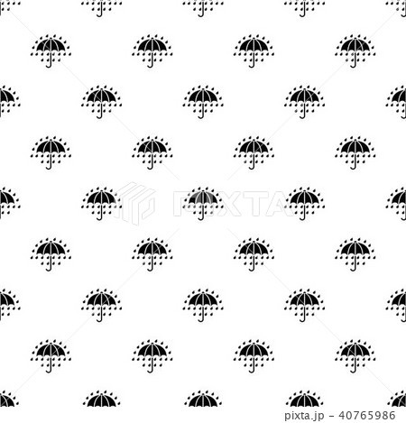 Umbrella pattern vector seamless Umbrella pattern vector seamless 40765986
