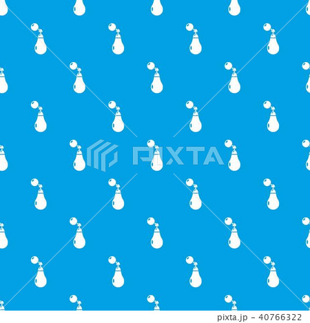 Perfume bottle paris pattern vector seamless blue 40766322