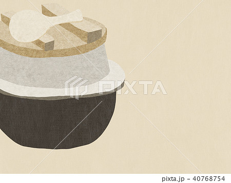 背景-和紙-羽釜 40768754