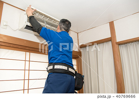 エアコンの掃除 エアコンのメンテナンス エアコンの掃除 エアコンのメンテナンス 40769666