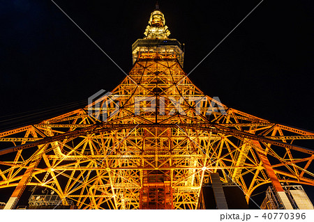 東京タワー　夜景 40770396