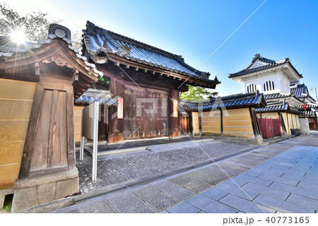 寺内町　富田林の町並み　 40773165