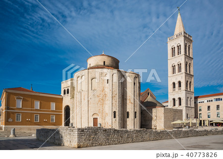 旅、クロアチア・ザダル、Croatia Zadar、聖ドナト教会 旅、クロアチア・ザダル、Croatia Zadar、聖ドナト教会 40773826