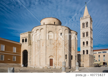 旅、クロアチア・ザダル、Croatia Zadar、聖ドナト教会 40773827