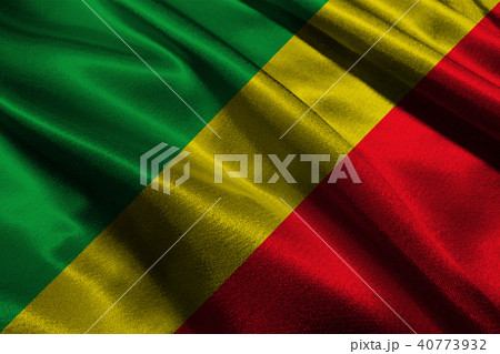 Congo national flag 3D illustration symbol Congo national flag 3D illustration symbol 40773932