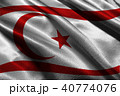Turkey republic of northern cyprus flag 3D illustr 40774076
