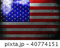 American flag ,USA national flag 3D illustration s 40774151