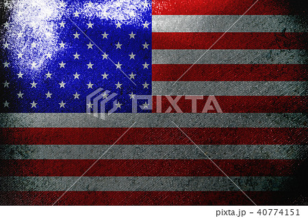 American flag ,USA national flag 3D illustration s 40774151