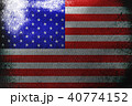 American flag ,USA national flag 3D illustration s 40774152