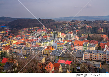 Colorful houses in Bolkow town Colorful houses in Bolkow town 40774596