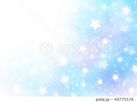 パステル背景と星のイラスト素材 40775576 Pixta