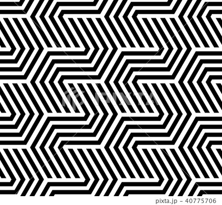 Abstract geometric pattern with stripes, lines.  40775706