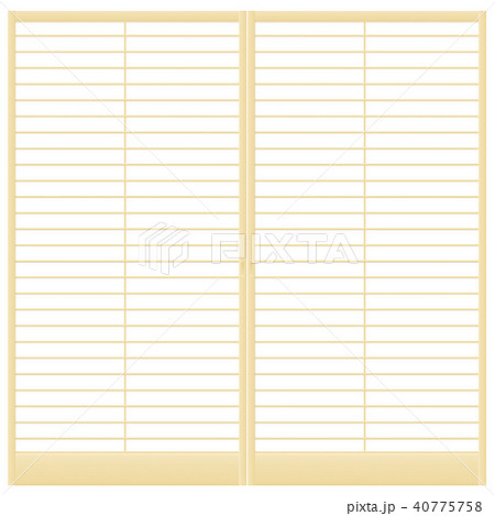 障子 横繁障子 横 2面 障子 横繁障子 横 2面 40775758