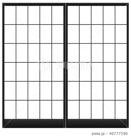 障子ブラック荒間