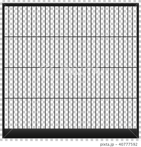 障子　縦繁障子　縦　1面 40777592