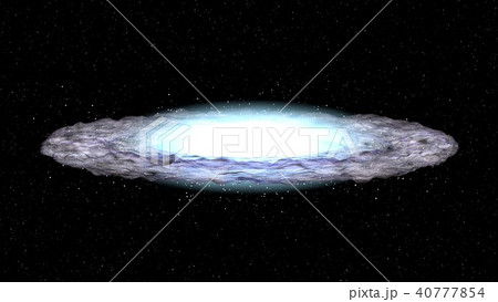 Sombrero Galaxy M104 In Constellation Virgo 3d のイラスト素材