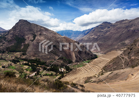 dried grass in the ancient terraces 40777975