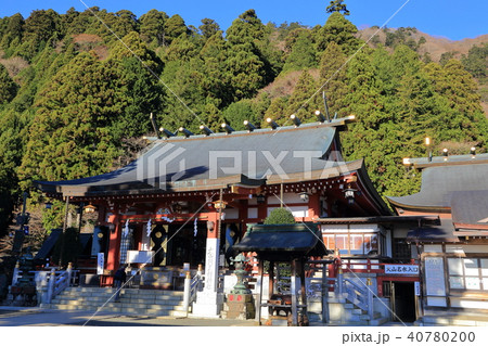 冬の大山(おおやま)阿夫利神社下社 冬の大山(おおやま)阿夫利神社下社 40780200