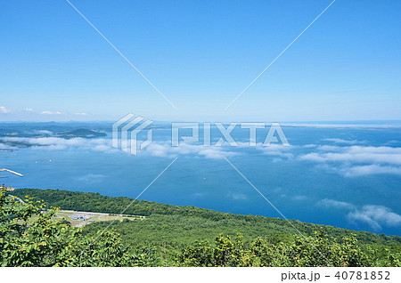 北海道 幌岩山からのサロマ湖の眺め 北海道 幌岩山からのサロマ湖の眺め 40781852