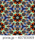 Spot kaleidoscopic seamless generated texture 40783069