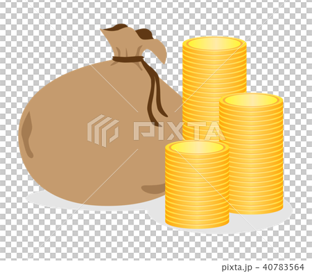 許多硬幣和硬幣 許多硬幣和硬幣 40783564