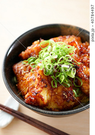 甘辛ダレのとり天丼 40784497