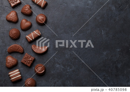 Chocolate sweets Chocolate sweets 40785098