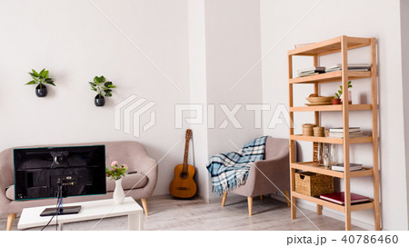 Modern livingroom interior. 40786460