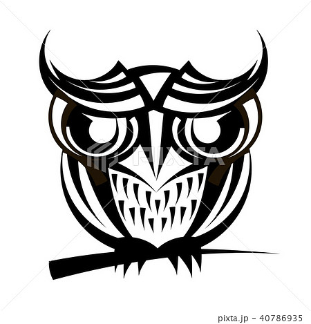 Abstract owl vector Abstract owl vector 40786935