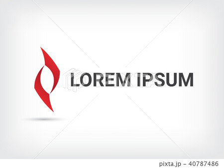 blade rhombus abstract logo design template 40787486