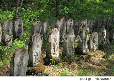 前山百体観音　小谷村 40788667