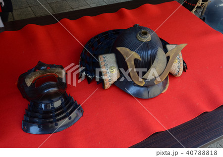 実物の兜 40788818