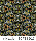 Kaleidoscopic ornamental pattern 40788913