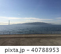 明石海峡大橋と淡路島 40788953