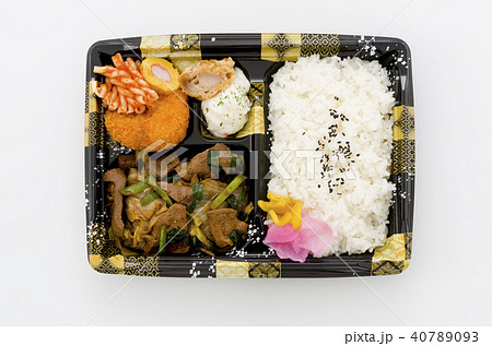 レバニラ炒め弁当 40789093