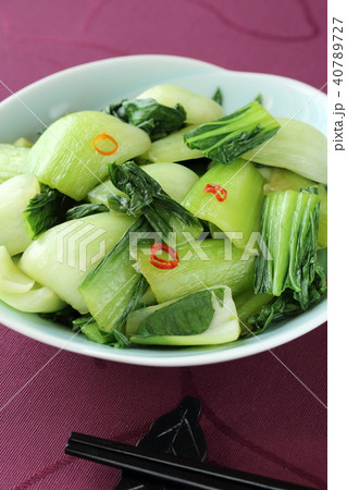 青梗菜の炒め物 40789727