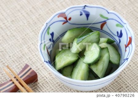 キュウリの浅漬け 40790226