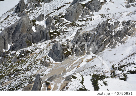 残雪の燕岳 残雪の燕岳 40790981