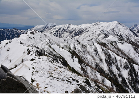 燕岳からの表銀座 40791112