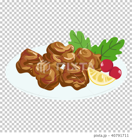 からあげ　イラスト 40791711