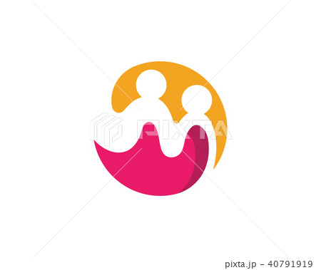 Community, network and social icon 40791919
