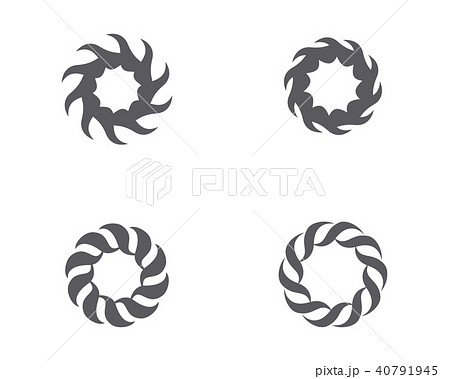 vortex illustration icon Template vortex illustration icon Template 40791945