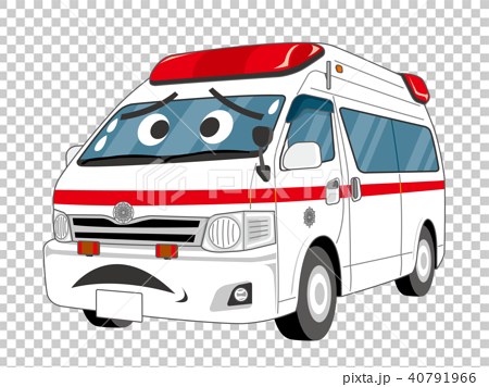 コンプリート 救急車 イラスト 簡単 無料の公開画像