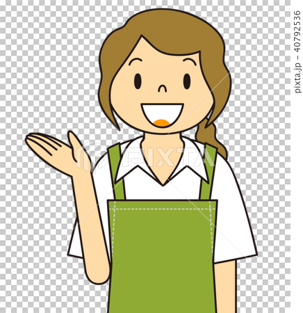 Female Apron Hobo Housewife Cooking Cafe Clerk Flower shop Variation Information Female Apron Hobo Housewife Cooking Cafe Clerk Flower shop Variation Information 40792536