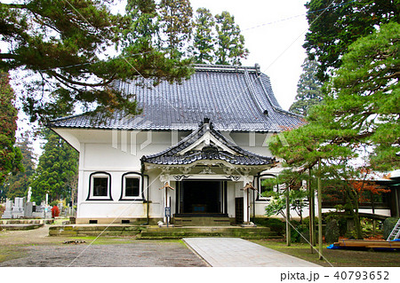 蔵造りの寺・安養寺（喜多方市） 40793652