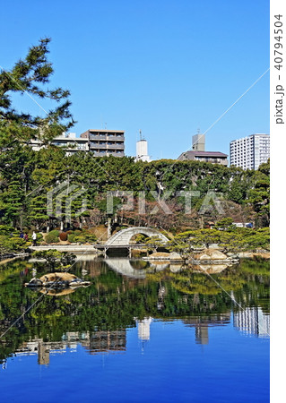 縮景園　跨虹橋 40794504