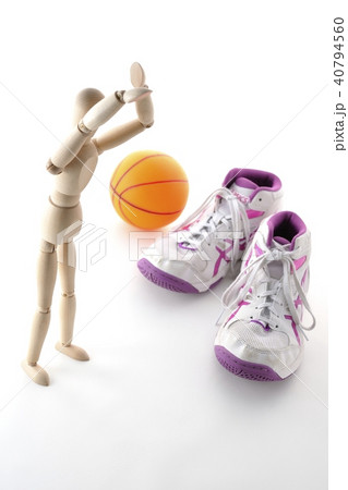 バスケット～ボールとシューズ～ 40794560
